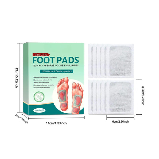 Herbal And Gentle Ingredient Detox Foot Pads (PACK OF 1)