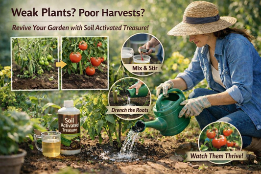 Soil Activated Treasure Premium Soil Activator 200 gram (Pack of 2)